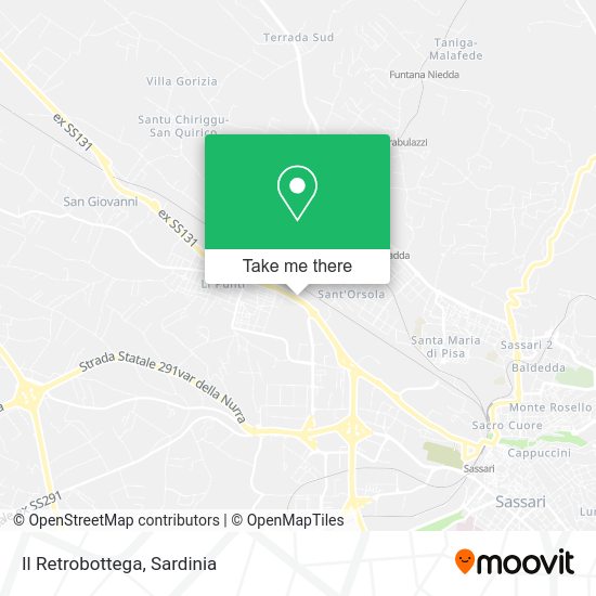 Il Retrobottega map