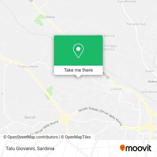 Talu Giovanni map