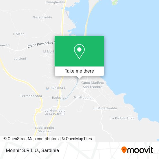 Menhir S.R.L.U. map