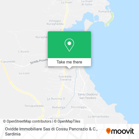 Ovidde Immobiliare Sas di Cossu Pancrazio & C. map