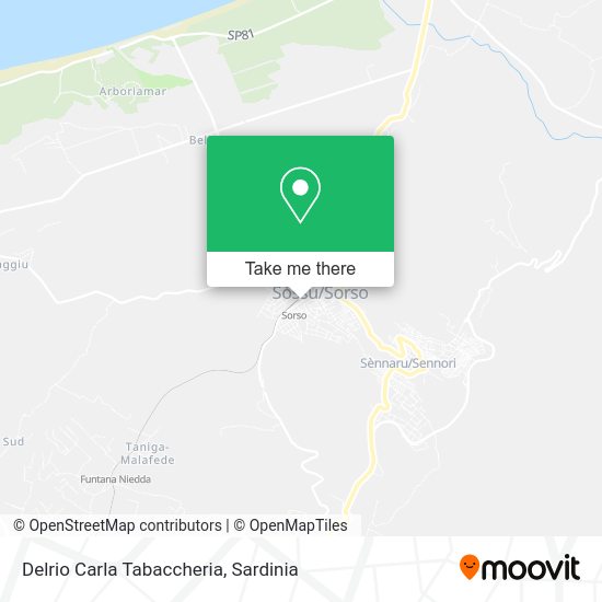 Delrio Carla Tabaccheria map