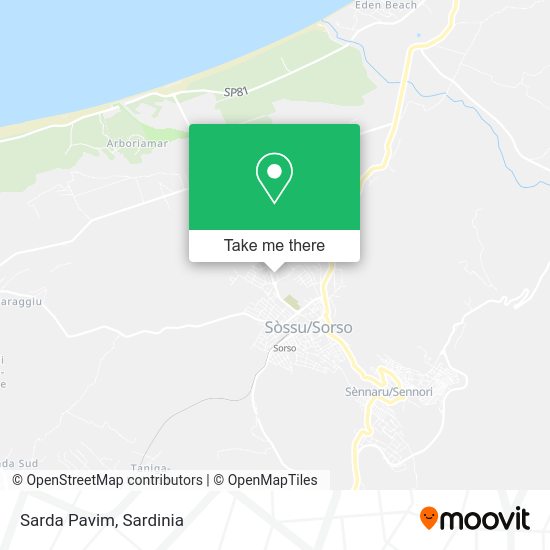 Sarda Pavim map