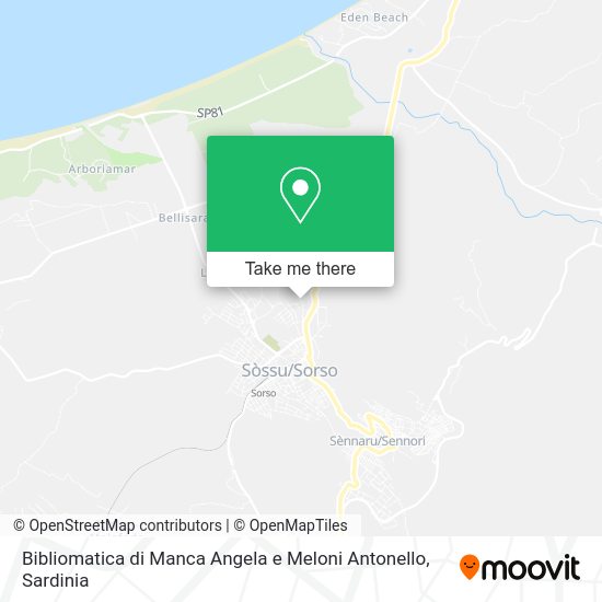 Bibliomatica di Manca Angela e Meloni Antonello map
