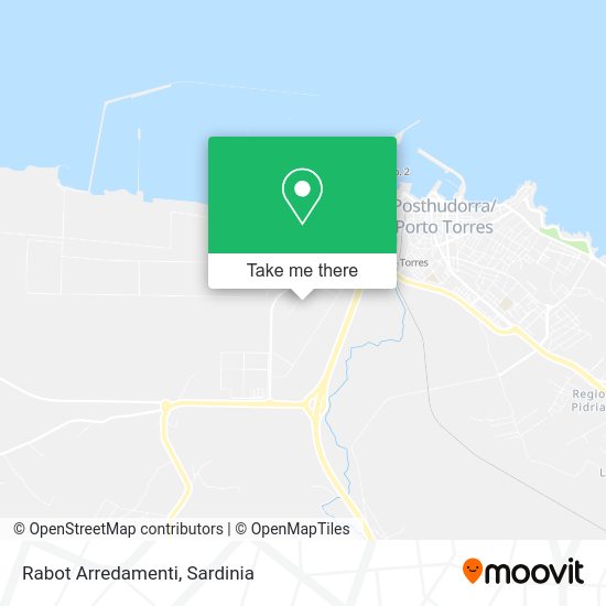 Rabot Arredamenti map