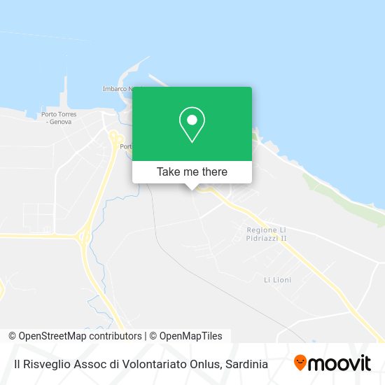 Il Risveglio Assoc di Volontariato Onlus map