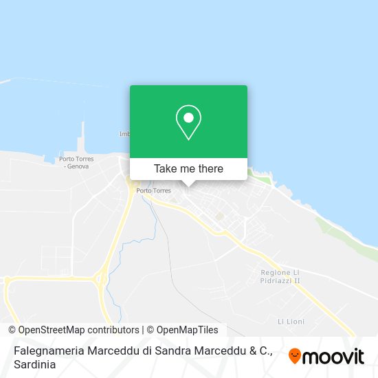 Falegnameria Marceddu di Sandra Marceddu & C. map