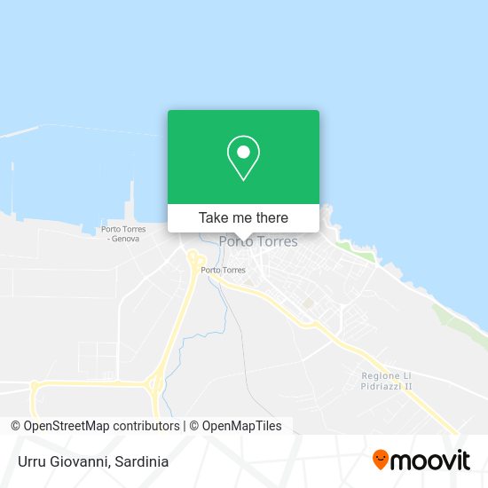 Urru Giovanni map