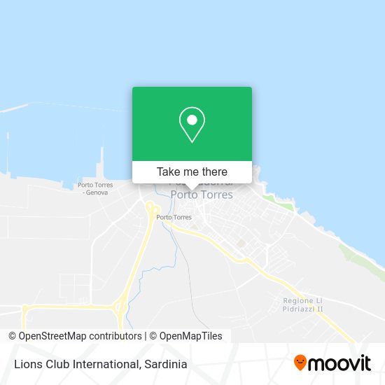 Lions Club International map