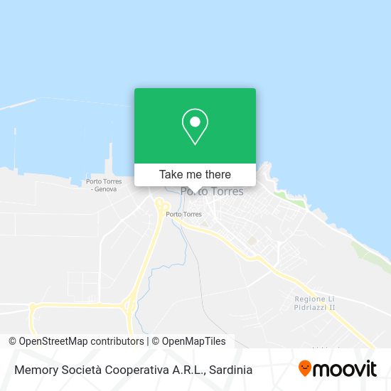 Memory Società Cooperativa A.R.L. map