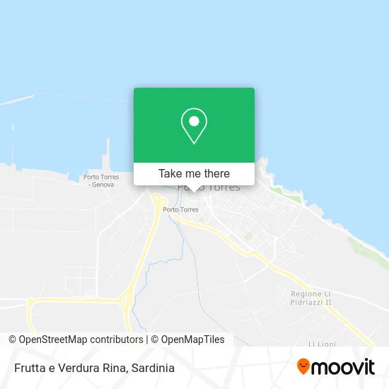 Frutta e Verdura Rina map