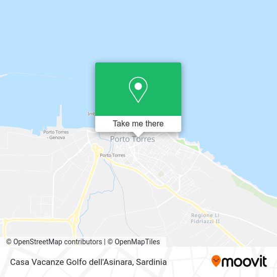 Casa Vacanze Golfo dell'Asinara map