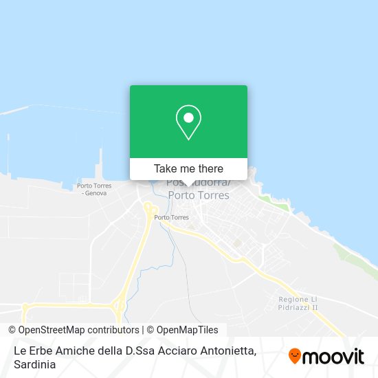 Le Erbe Amiche della D.Ssa Acciaro Antonietta map