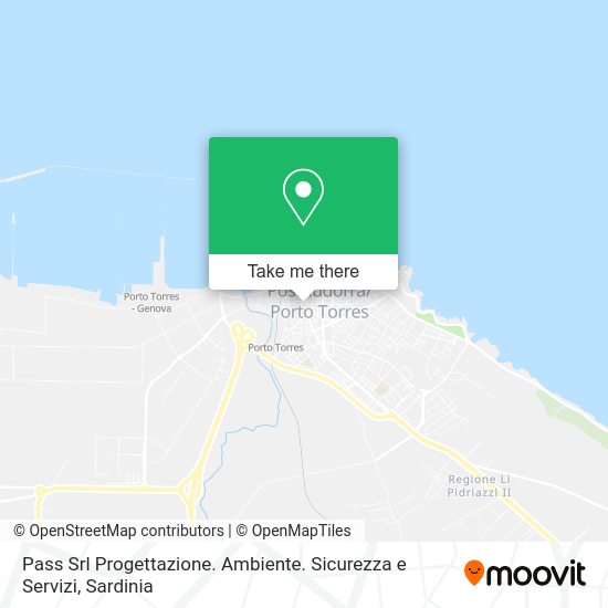 Pass Srl Progettazione. Ambiente. Sicurezza e Servizi map