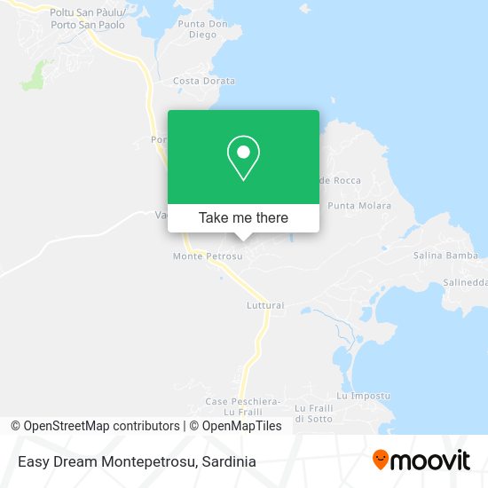 Easy Dream Montepetrosu map