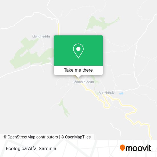 Ecologica Alfa map