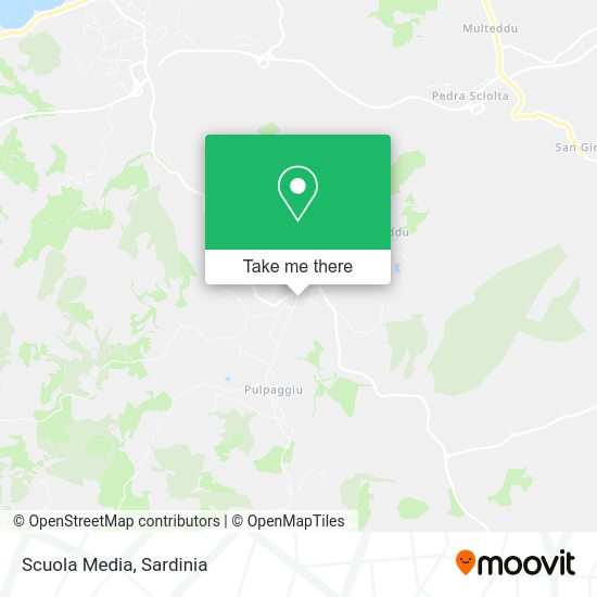 Scuola Media map