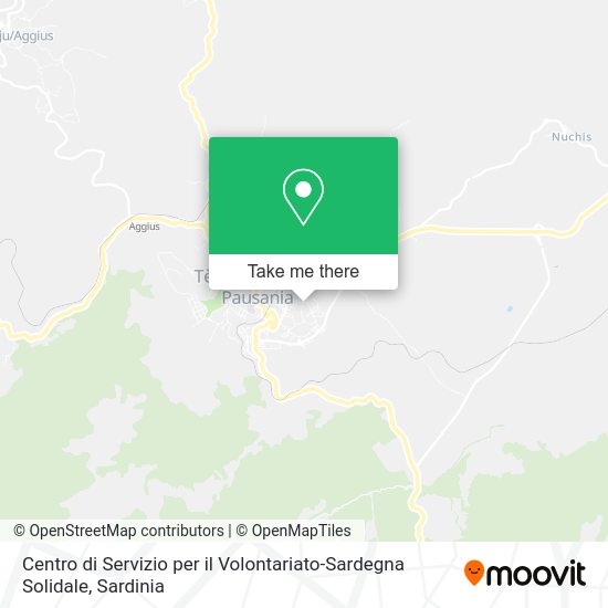 Centro di Servizio per il Volontariato-Sardegna Solidale map