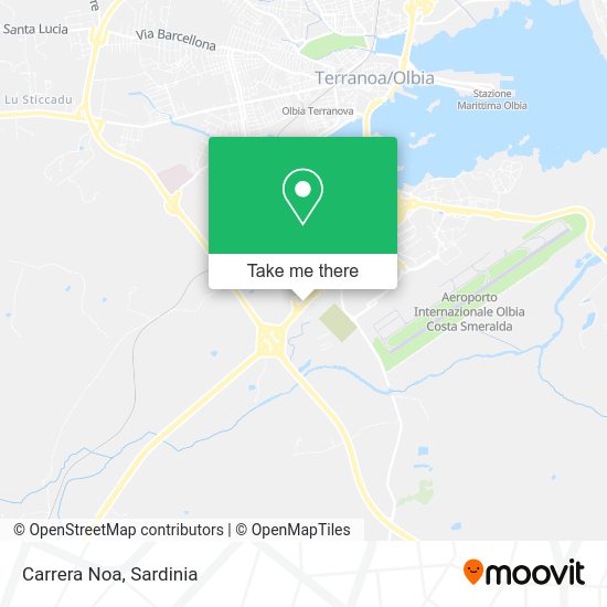 Carrera Noa map