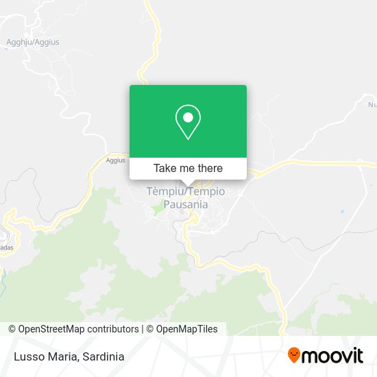 Lusso Maria map