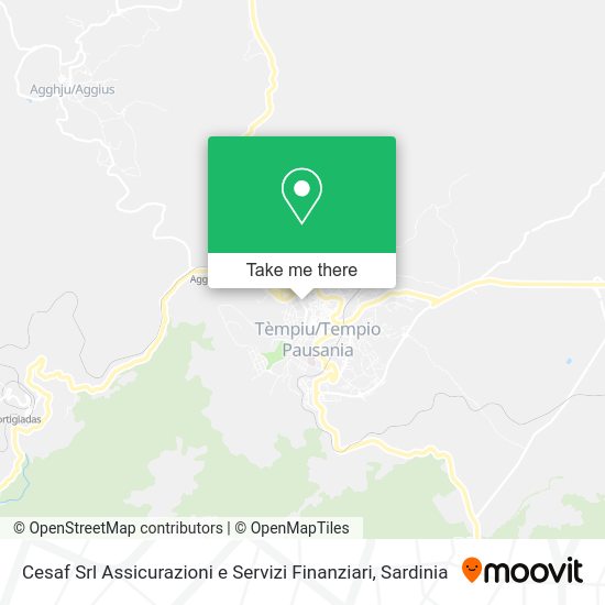 Cesaf Srl Assicurazioni e Servizi Finanziari map