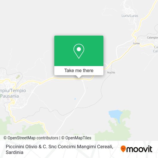 Piccinini Olivio & C. Snc Concimi Mangimi Cereali map