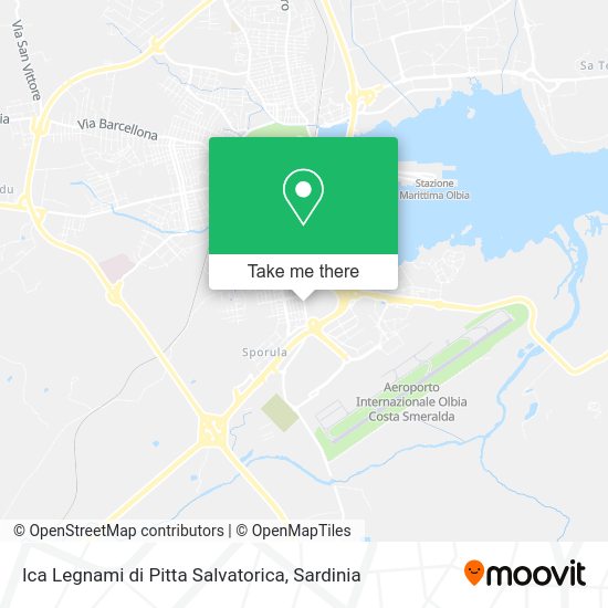 Ica Legnami di Pitta Salvatorica map