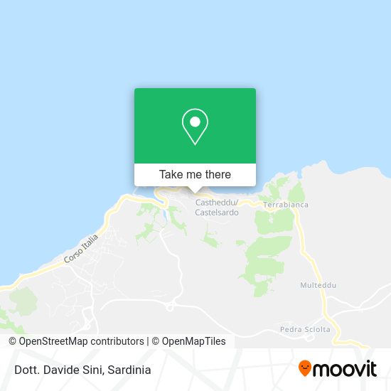 Dott. Davide Sini map