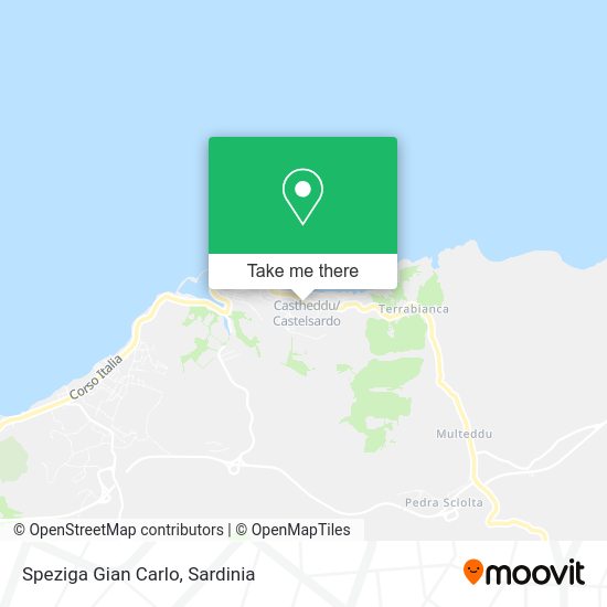 Speziga Gian Carlo map