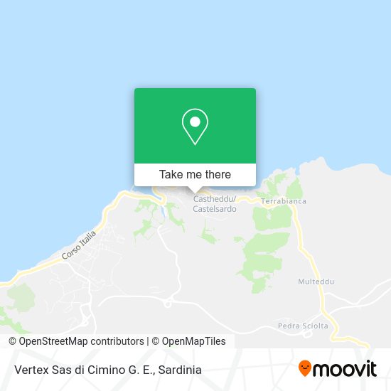 Vertex Sas di Cimino G. E. map