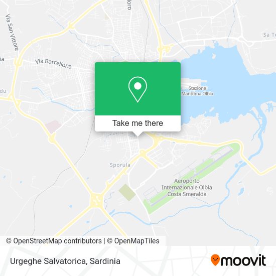 Urgeghe Salvatorica map