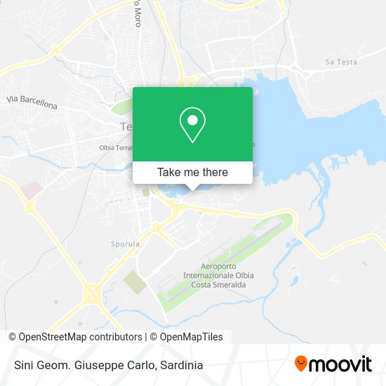 Sini Geom. Giuseppe Carlo map