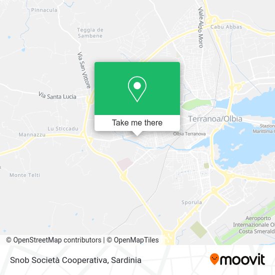 Snob Società Cooperativa map