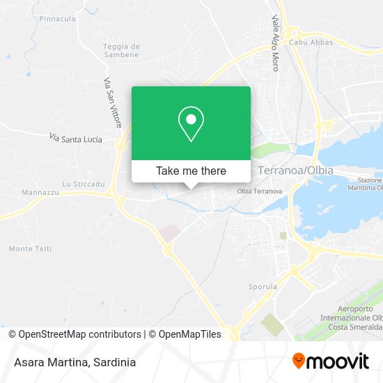Asara Martina map