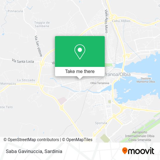 Saba Gavinuccia map