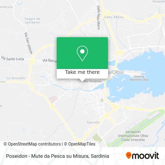 Poseidon - Mute da Pesca su Misura map