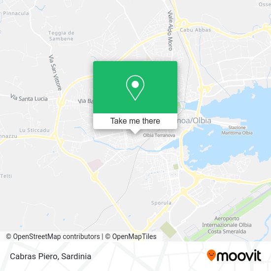 Cabras Piero map