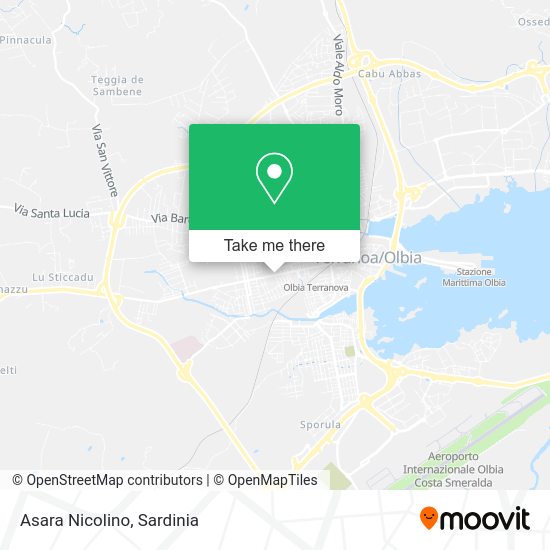 Asara Nicolino map