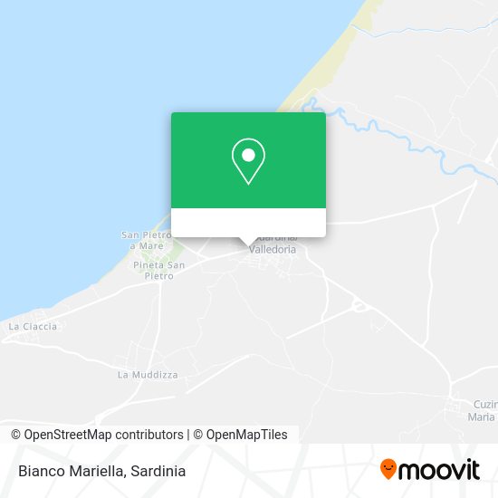 Bianco Mariella map