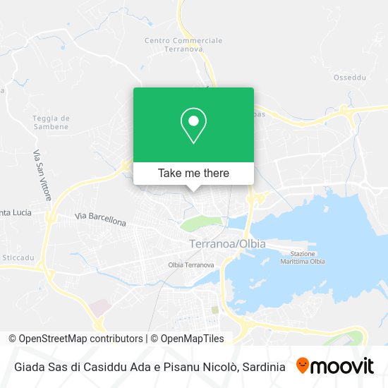 Giada Sas di Casiddu Ada e Pisanu Nicolò map