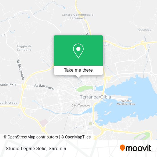 Studio Legale Selis map