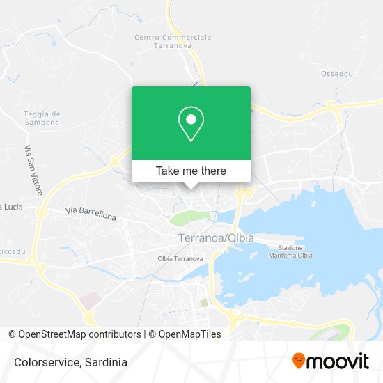 Colorservice map