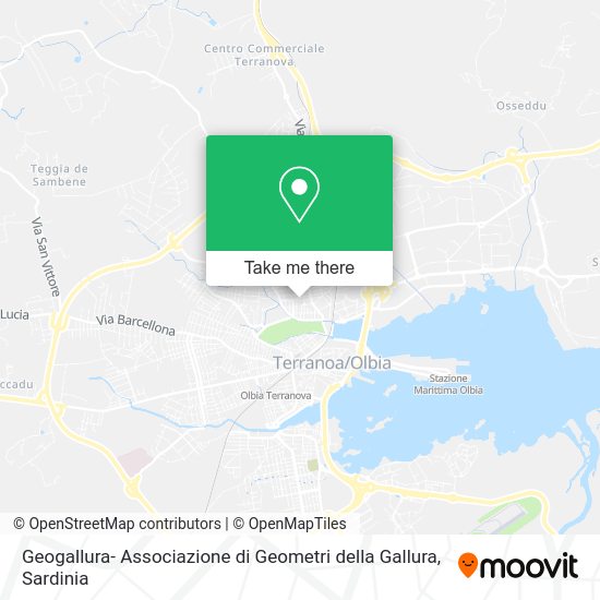 Geogallura- Associazione di Geometri della Gallura map