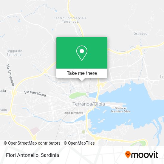 Fiori Antonello map
