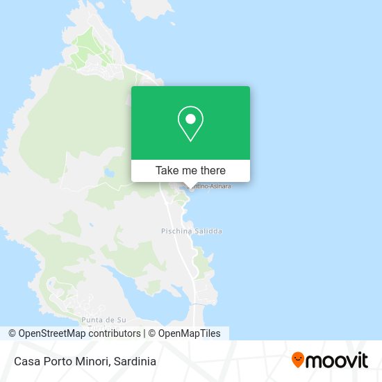 Casa Porto Minori map