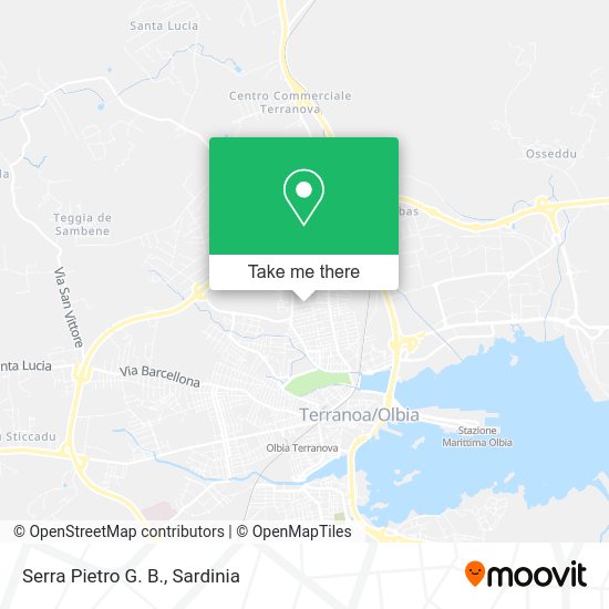Serra Pietro G. B. map