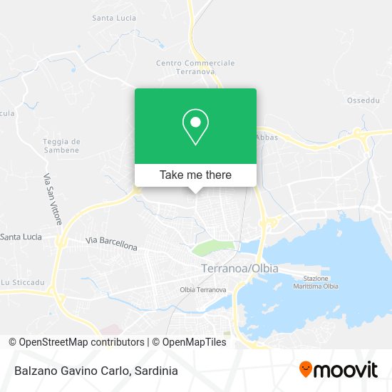 Balzano Gavino Carlo map