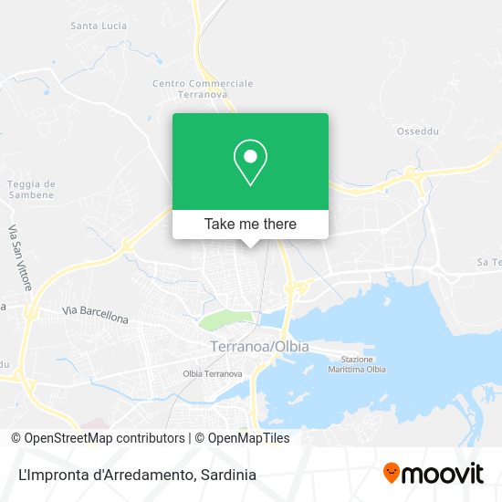 L'Impronta d'Arredamento map