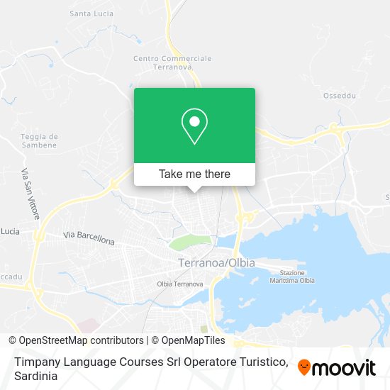 Timpany Language Courses Srl Operatore Turistico map