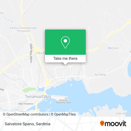 Salvatore Spano map
