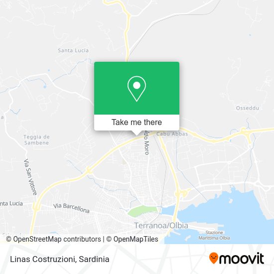 Linas Costruzioni map